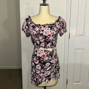 Rewind two piece floral set